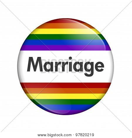 Same-sex Marriage Button