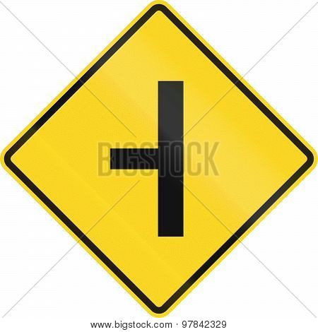 Intersection Ahead In Canada