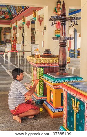 Sri Mariamman Hindu Temple Artist