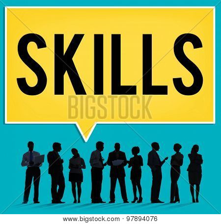 Skill Ability Qualification Performance Talent Concept