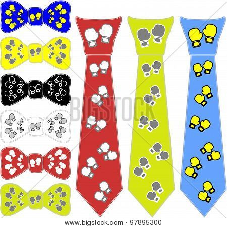 ties and the bow tie for boxer