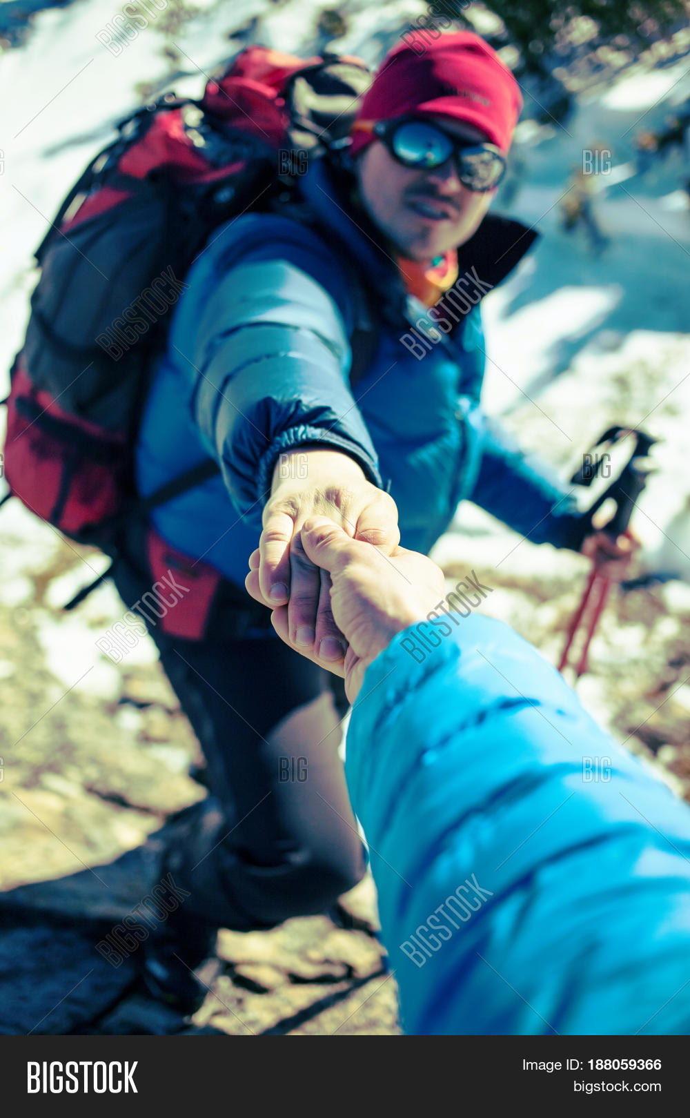 Two Climbers Mountains Image & Photo (Free Trial) Bigstock