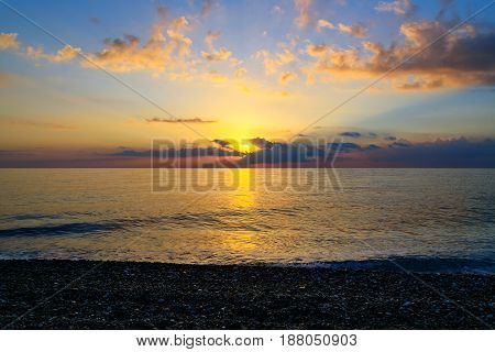 Sea Beach Sunrise