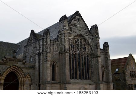 Gorgeous stone architecture in St Andrew's Scotland.