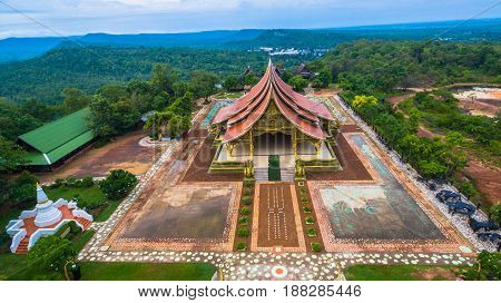 Wat Sirindhorn Wararam Phu Prao Temple