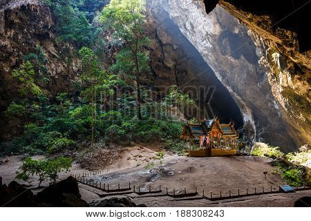 Phraya Nakhon Cave. Khao Sam Roi Yot National Park in Thailand