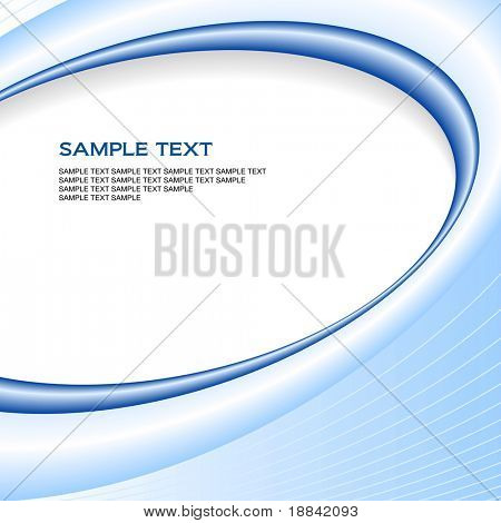 Licht blau elegant Vector Background with Copy space
