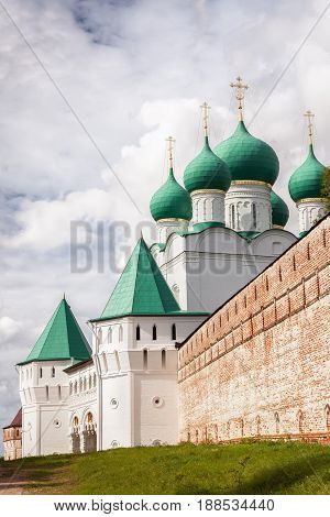 Orthodox monastery of Boris and Gleb (Borisoglebskiy) in the Rostov region Russia
