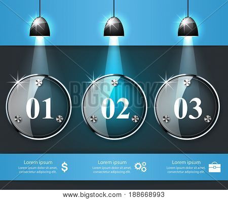 Business Infographics origami style Vector illustration. Maketing info