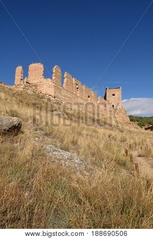 Main Castle of Daroca; Zaragoza province Aragon; Spain