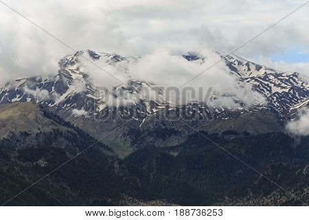 Snow Peak In Taurus Mountains