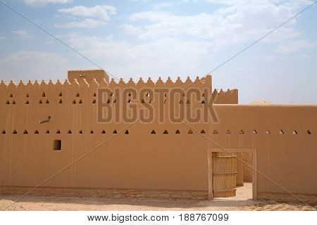 Streets of the old city Diriyah near Ar Riyadh, Kingdom of Saudi Arabia