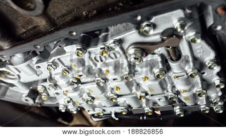 CVT automatic transmission, bottom view