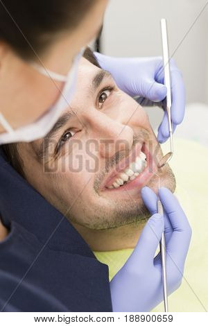 Dental clinic,beautiful dentist
