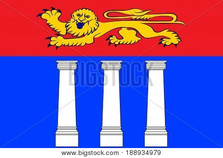 Flag of Coutances is a commune in the Manche department in Normandy in north-western France.
