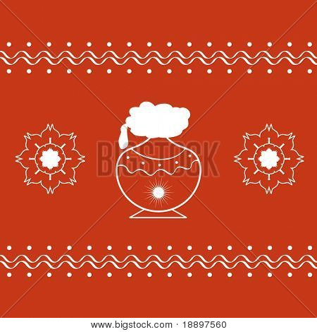 Indiai Pongal fesztivál pongal pot és művészi formatervezési