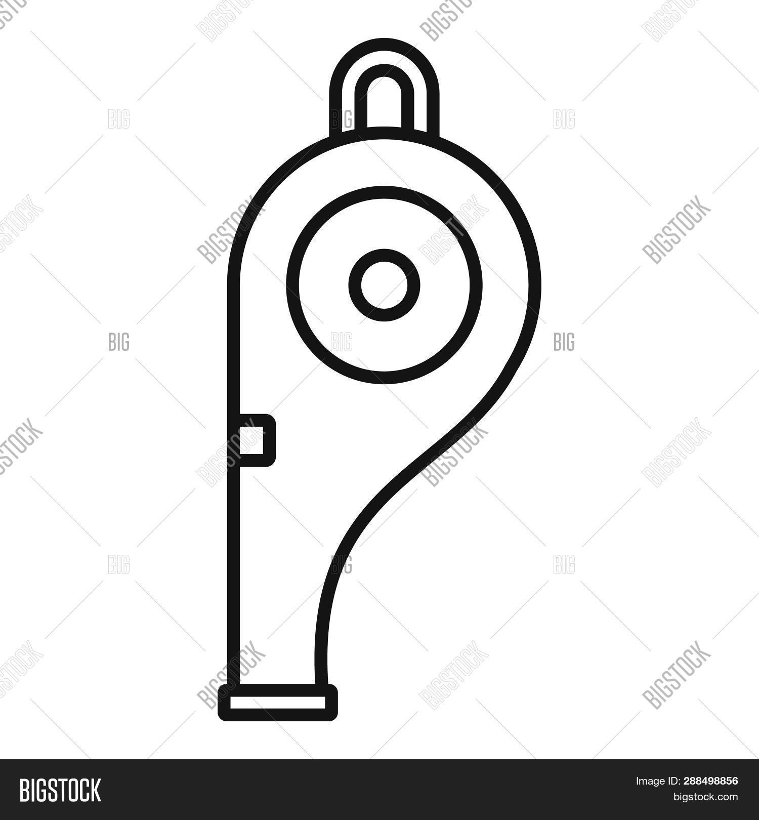 Police Whistle Icon. Image & Photo (Free Trial) | Bigstock