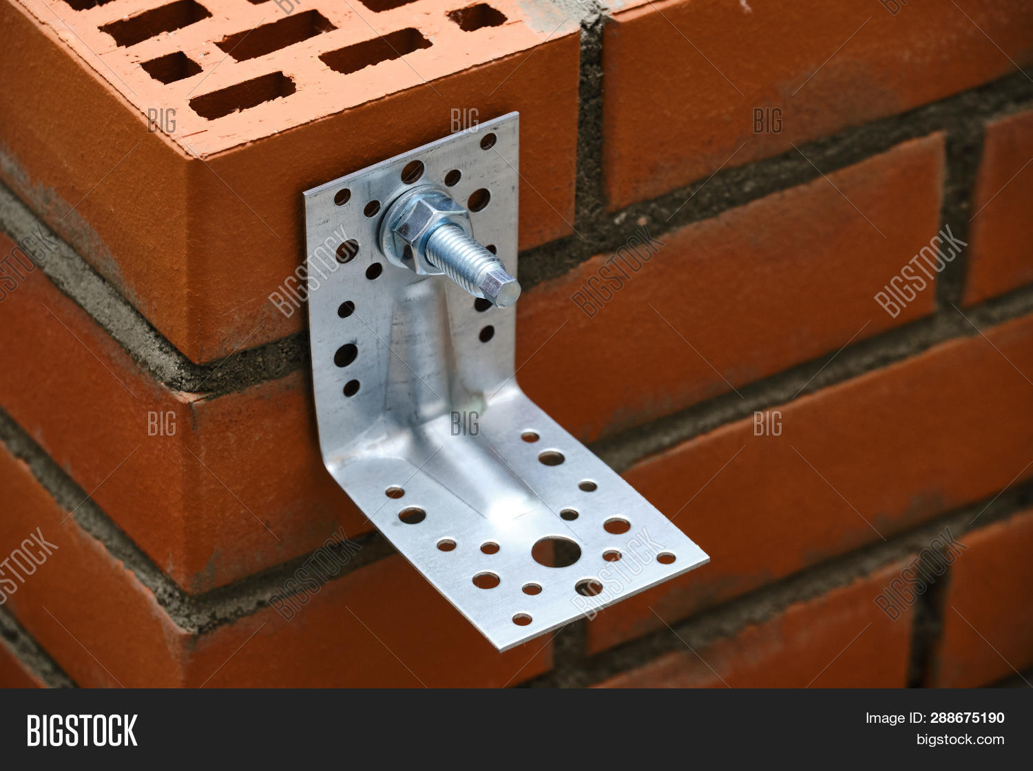 Red Hollow Brick. Image & Photo (Free Trial) Bigstock