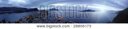 Panorama View Of The