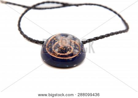 Handmade Orgonite Pendant. Esoteric Item. Some People Believe That Orgonite Can Transfer Negative Li
