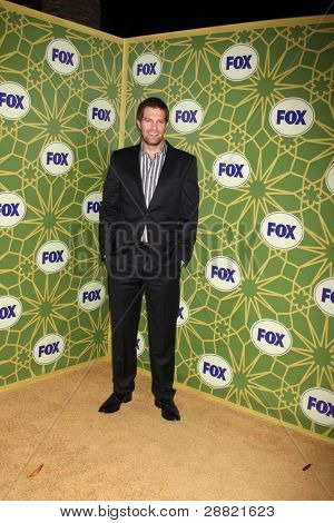 LOS ANGELES - 8 jan: Geoff Stults มาถึงที่เลี้ยงจิ้งจอก TCA - 2012 หนาวที่ปราสาทเขียวบน Jan