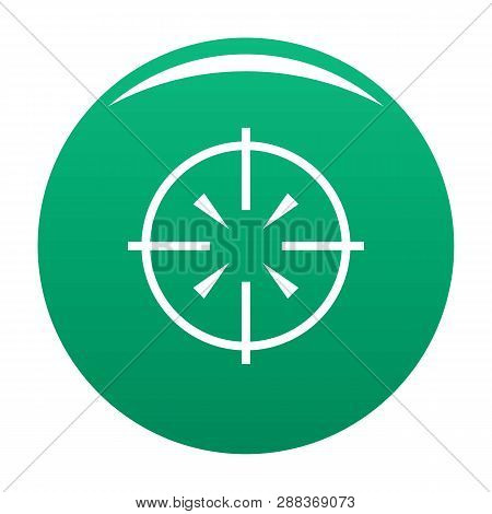 Radiolocator Icon. Simple Illustration Of Radiolocator Icon For Any Design Green