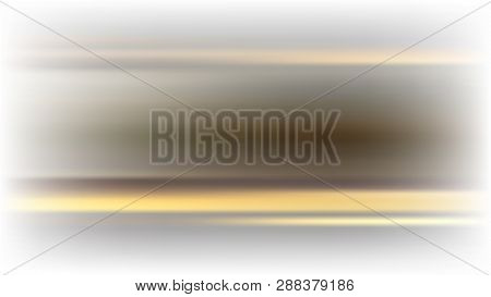 Vector White Blur Baclkground With Horizontal Golden Lines