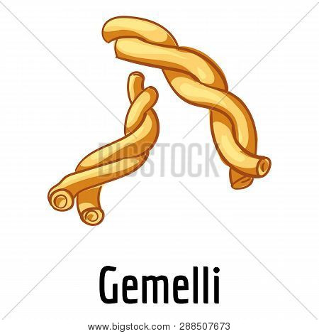Gemelli Icon. Cartoon Of Gemelli Icon For Web Design Isolated On White Background