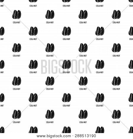 Cola Nut Pattern Seamless Repeat Geometric For Any Web Design