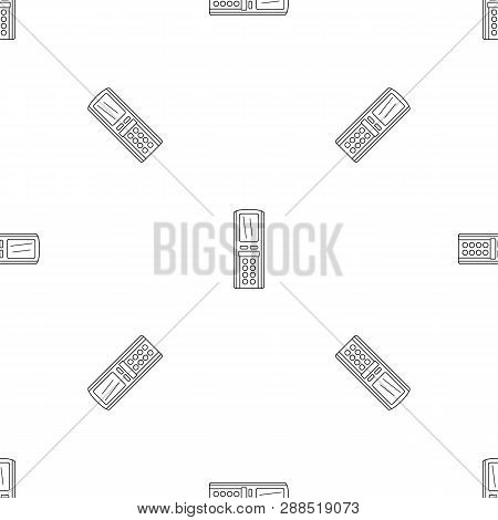 Remote Control Conditioner Pattern Seamless Repeat Geometric For Any Web Design