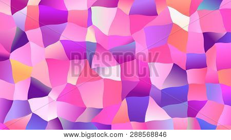 Trendy Candy Colors Low Poly Backdrop Design