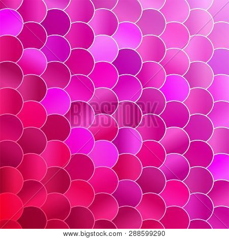 Brightly Colored Magenta Pink Mosaic Glitter Bg