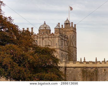 Bolsover, Uk - 7th October 2018: A Side Shot Of Bolsover Castle
