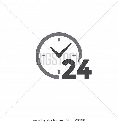 Time Management Icon W Deadline, Hurry, And Punctual Symbolism