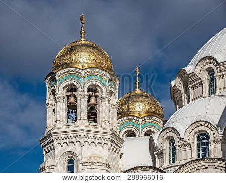 Naval Cathedral Of St. Nicholas The Wonderworker (nikolsky Stauropegic Naval Cathedral) In Kronstadt