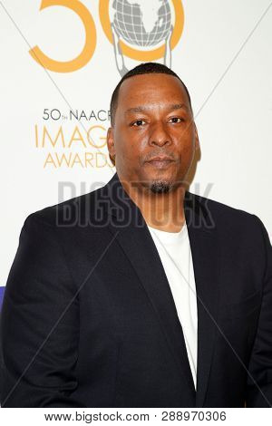 LOS ANGELES - MAR 9:  Deon Taylor at the 50th NAACP Image Awards Nominees Luncheon at the Loews Hollywood Hotel on March 9, 2019 in Los Angeles, CA