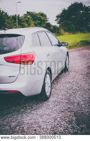 Auchterarder, Scotland - 20 July 2020: Kia Cee'd Sw