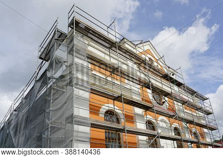 Restoration Of The Facade Of The Historical Synagogue In Sabile, Latvia