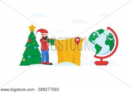 Download Festive Delivery Vector Photo Free Trial Bigstock