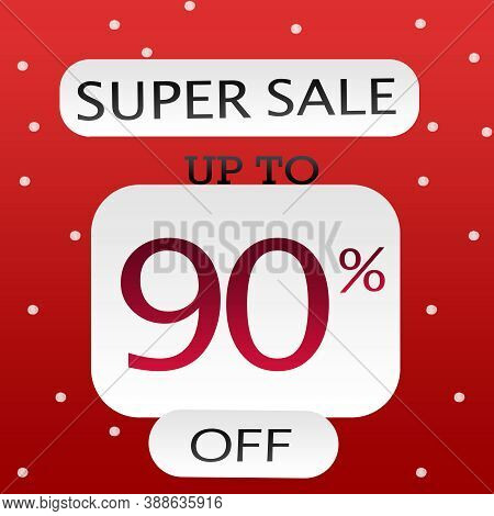 Creative Special Offer Discount Banner With 40% Off Hurry Up Text Design On Blue Red Triangle Label 