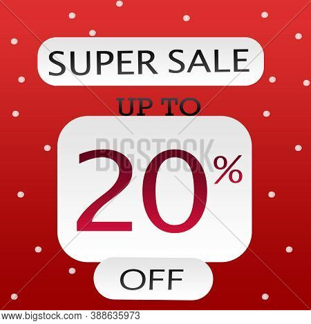 Creative Special Offer Discount Banner With 40% Off Hurry Up Text Design On Blue Red Triangle Label 