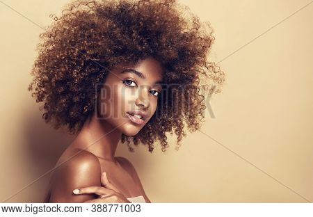 Beauty Portrait Image Photo Free Trial Bigstock Make up eyeshadow african american skin makeup gorgeous. bigstock