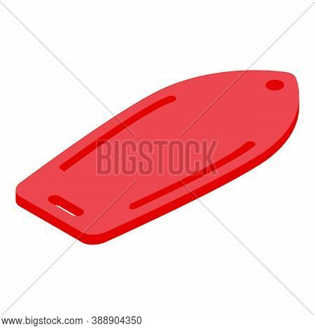 Rescuer Sea Board Icon. Isometric Of Rescuer Sea Board Vector Icon For Web Design Isolated On White 
