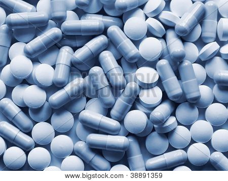 Medical Pills Background