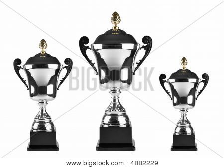 Po pierwsze, drugie i trzecie miejsce trofea