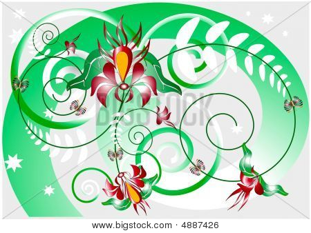 Backgraund floral
