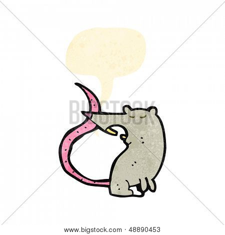 ratto cigolio cartoon retrò