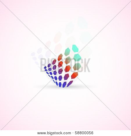 abstract business icon