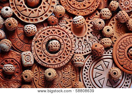 clay decorations