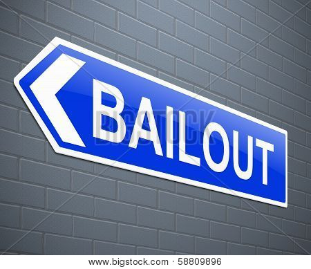 Bailout Concept.